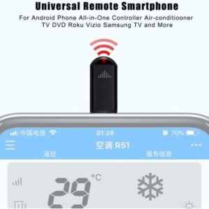Universal Smart Remote-Control Connector IR Controller Adapter (USB-C)