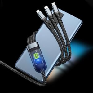 3-in-1  Charging Cable 100W