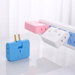 Voltage Rotatable Socket Converter - 3 In 1  - 2500W