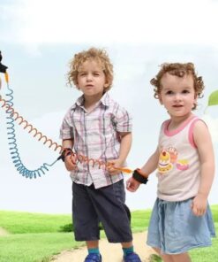 Anti Lost Child Lock | Anti-lost Wrist Link - Baby Child Anti Lost Wrist Link Safety Harness Strap (random Color)