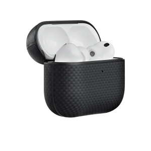 AirPods Pro 3 Pitaka Aramid Fiber Magnetic Case – Black