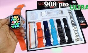 MT Ultra Smart Watch 7 Straps Gift Box