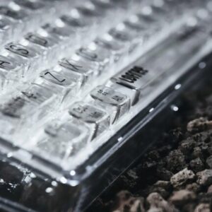 LOFREE 1% Transparent Mechanical Computer Keyboard